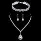 Bridal Rhinestone Crystal Jewelry Sets