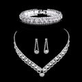 Bridal Rhinestone Crystal Jewelry Sets
