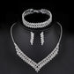 Bridal Rhinestone Crystal Jewelry Sets