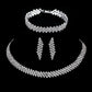 Bridal Rhinestone Crystal Jewelry Sets