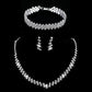 Bridal Rhinestone Crystal Jewelry Sets
