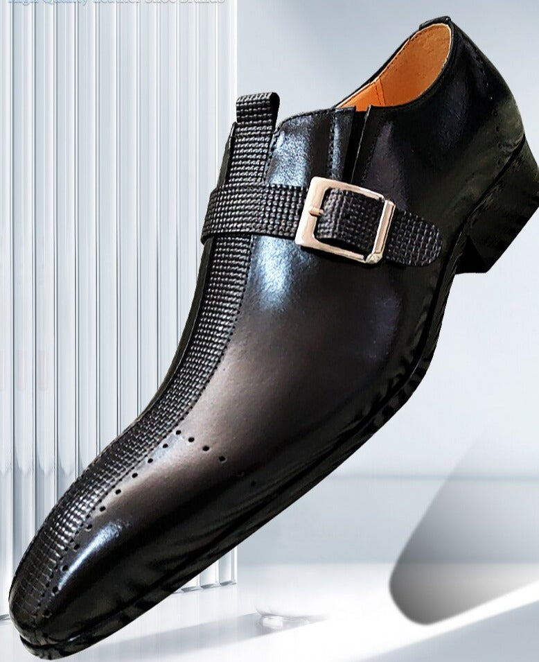 Buckle Formal Oxford Shoes