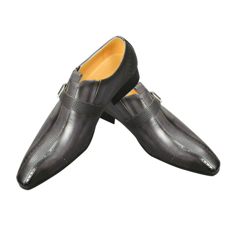 Buckle Formal Oxford Shoes