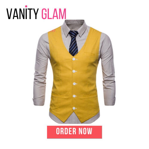 Casual Mens Suit Vest