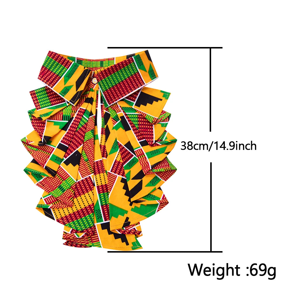 Collars Blouse Bows – Elegant Detachable False Cotton Collar for Women dimension