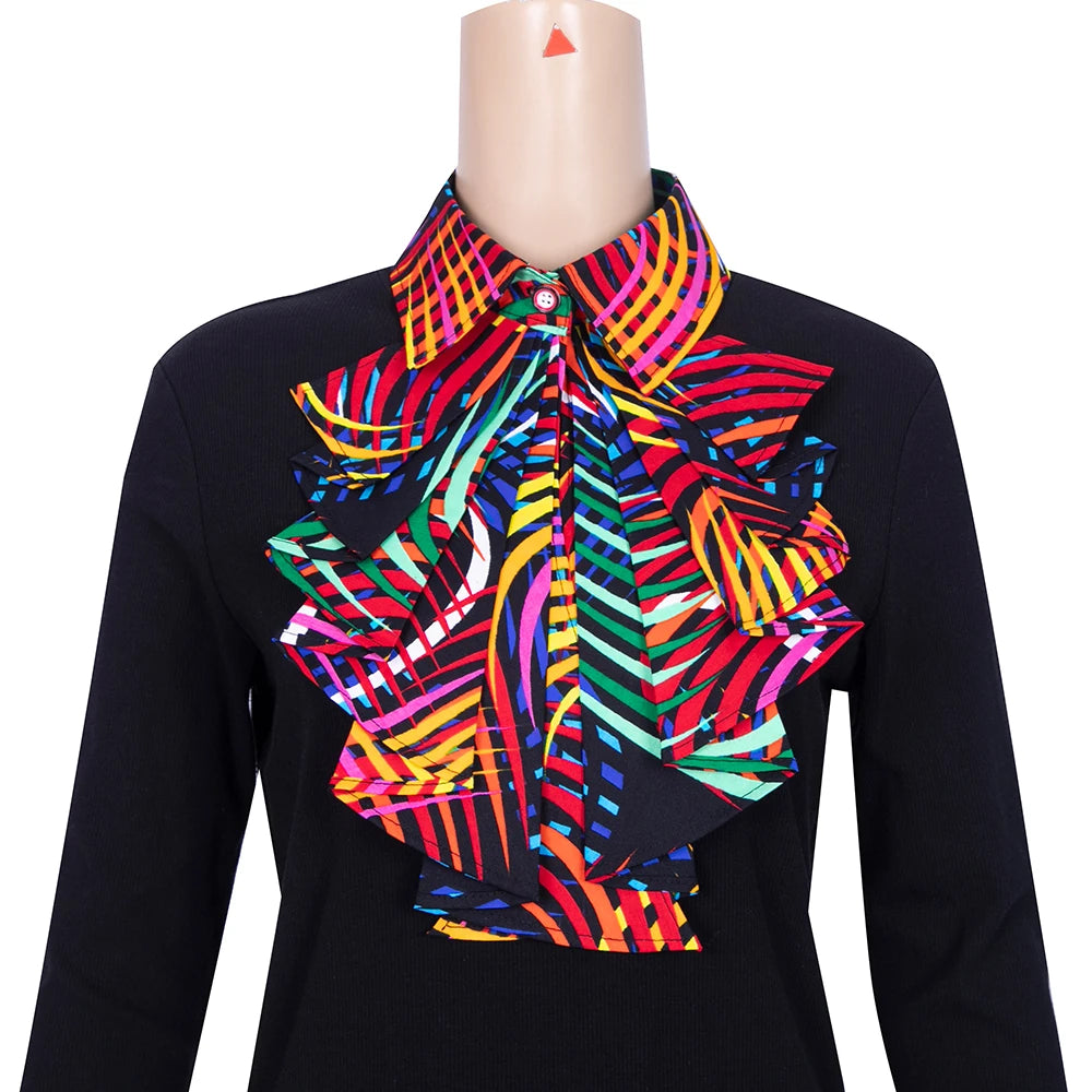 Collars Blouse Bows – Elegant Detachable False Cotton Collar for Womenf