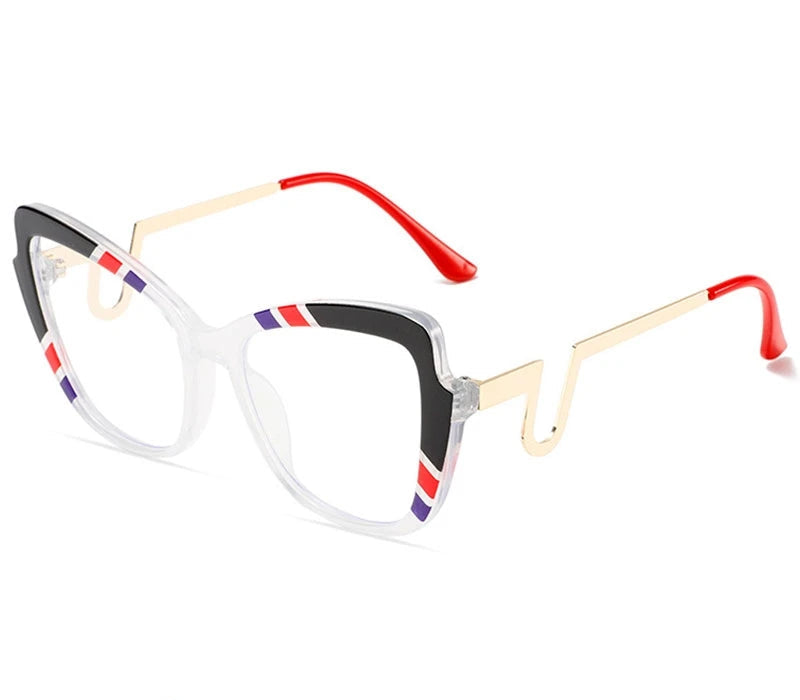 Color-blocked Optical Presbyopic Eyeglass