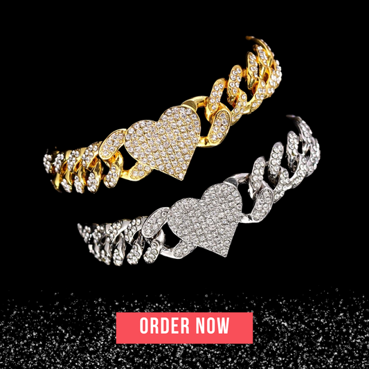 Crystal Link Chain Bracelet