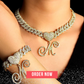 Cursive Pendat Jewelry Set