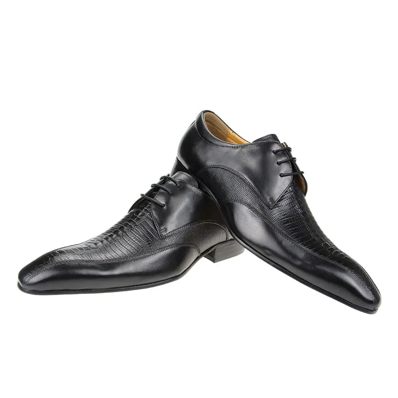 Derby Leather Wedding Shoes