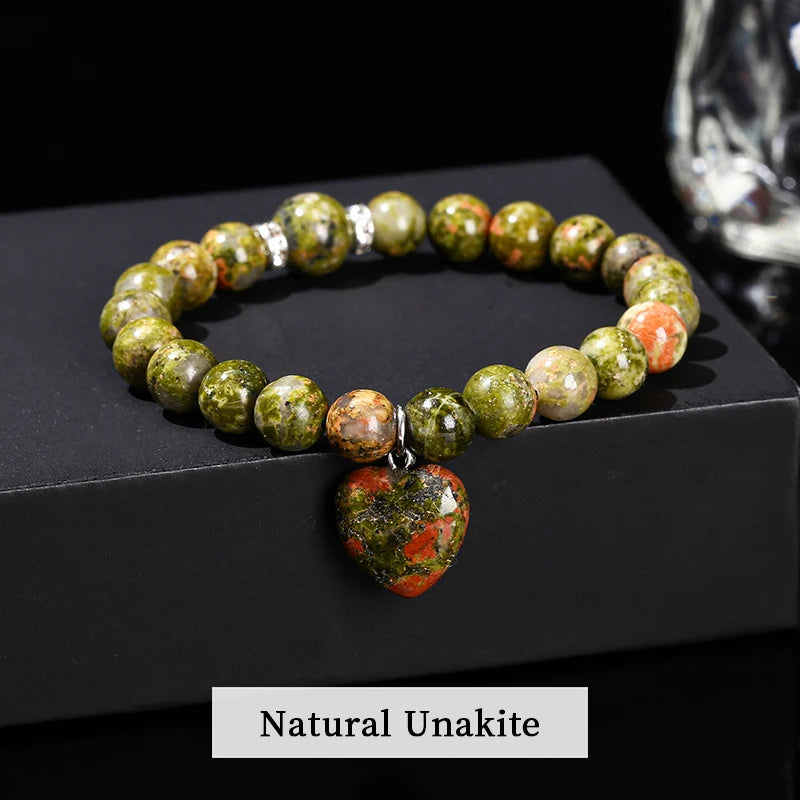 Elegant Handmade Beaded Healing Bracelet 