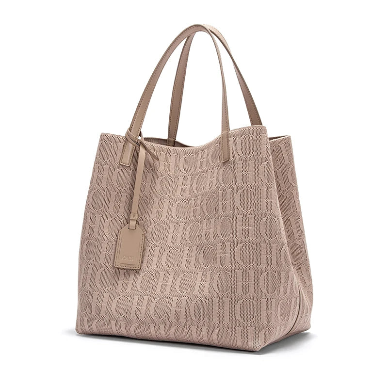 grey large capacity bag