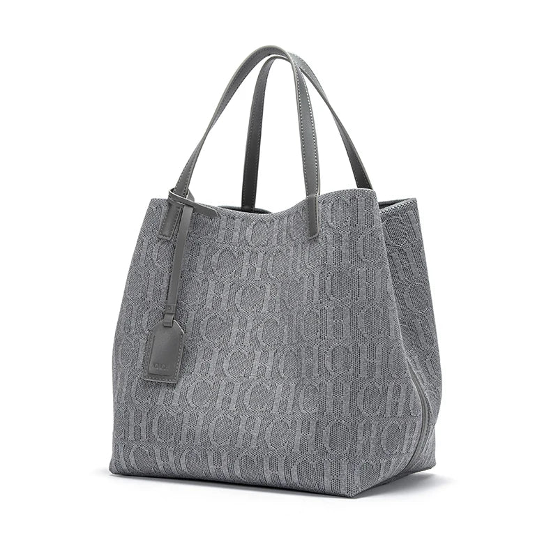 silver handbag