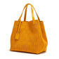 yellow large capacity bag