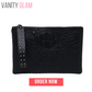 Fashion Luxury Clutch Vanity Glam Logo