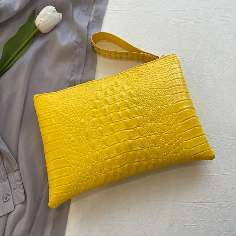 Fashion Luxury Clutch Yellow