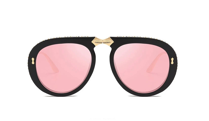 black pink sunglasses