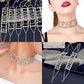 Collection of Full Rhinestone Choker Necklaces