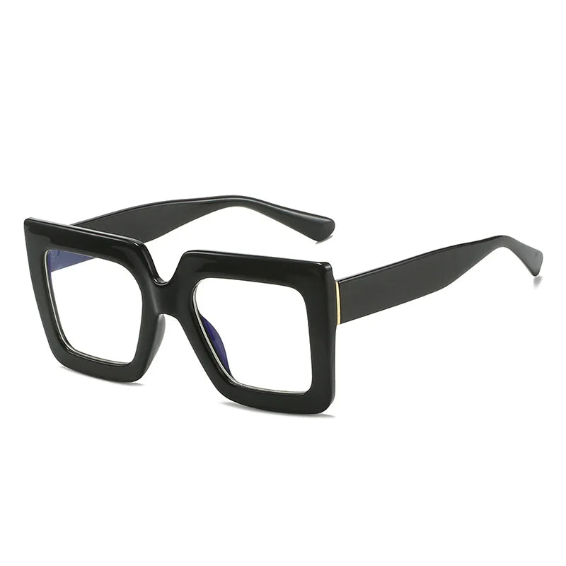 Gradients Big Oversized Square Frame Eyeglass black