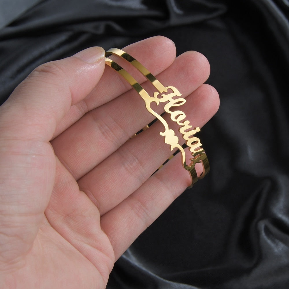 Customized Letter Name Bracelet