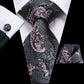 Luxury Silk Men Tie Set