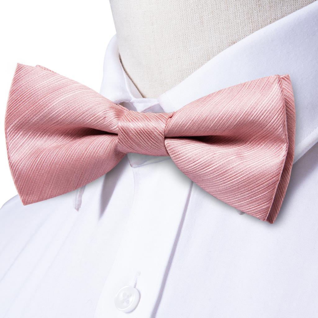 Men's Bowtie Jacquard Bow Tie Set