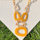 Vintage Acrylic Chain Necklaces