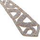 Glitter Faux Crystal Rhinestone Necktie