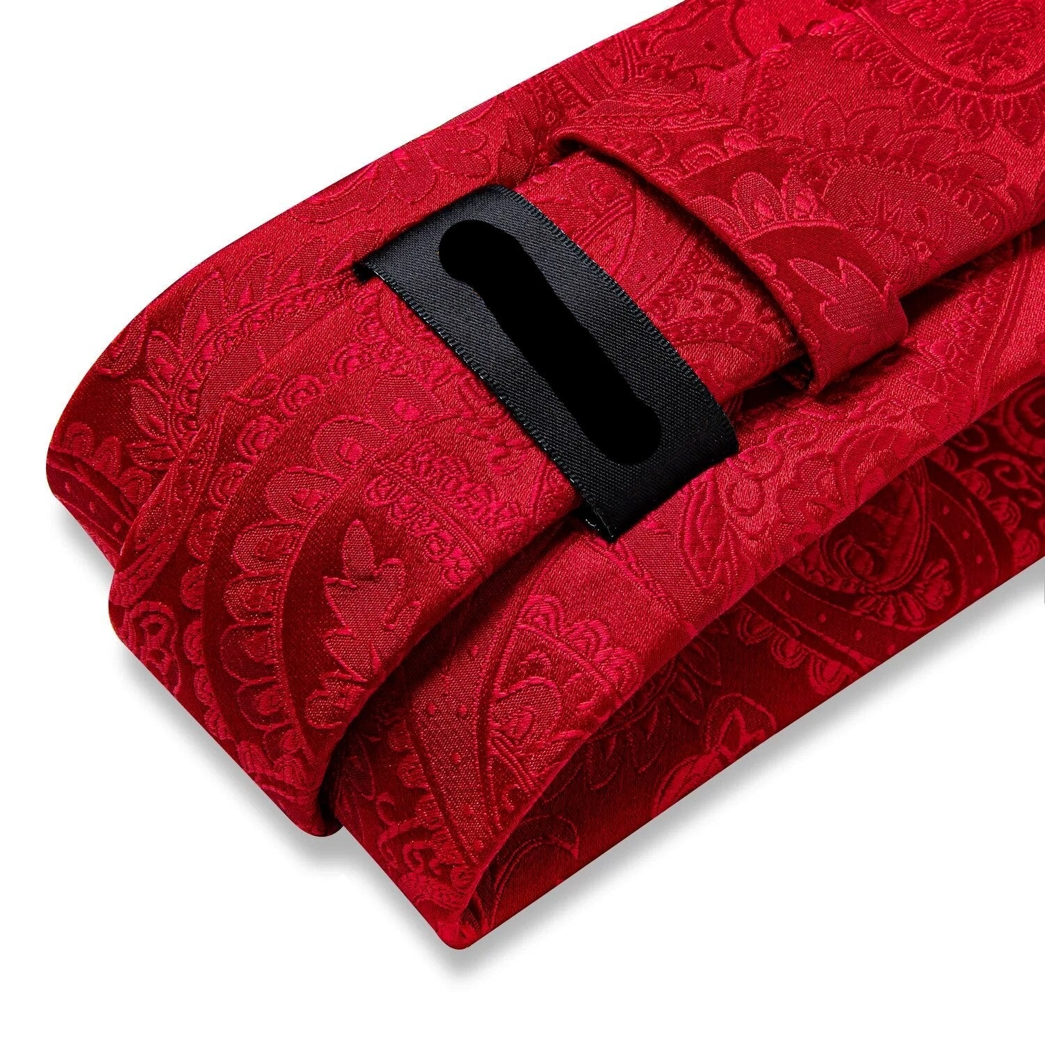 Red Men's Tie Set