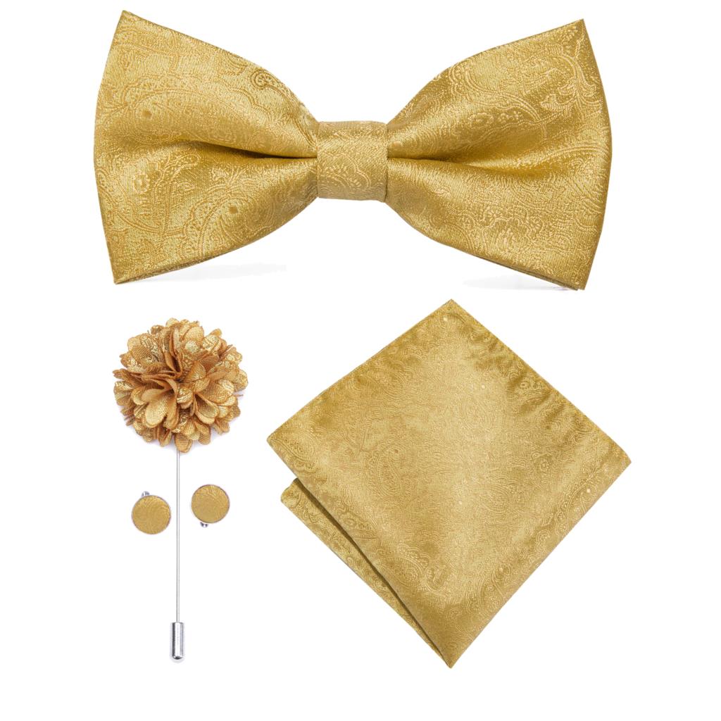 Butterfly Silk Tie Bow Tie Set