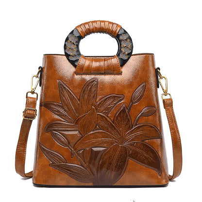 Floral Vintage Crossbody Bag
