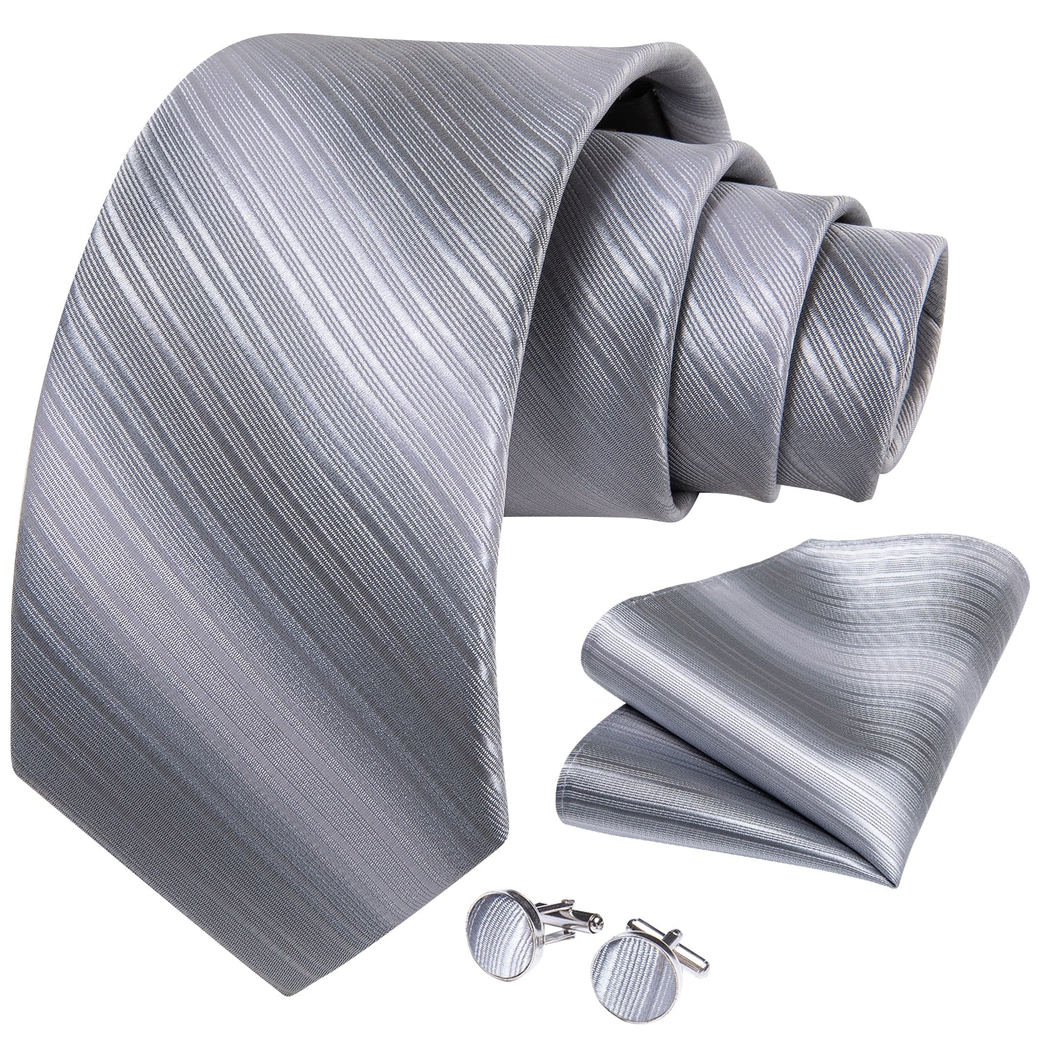 Luxury Tie with Brooch Chain