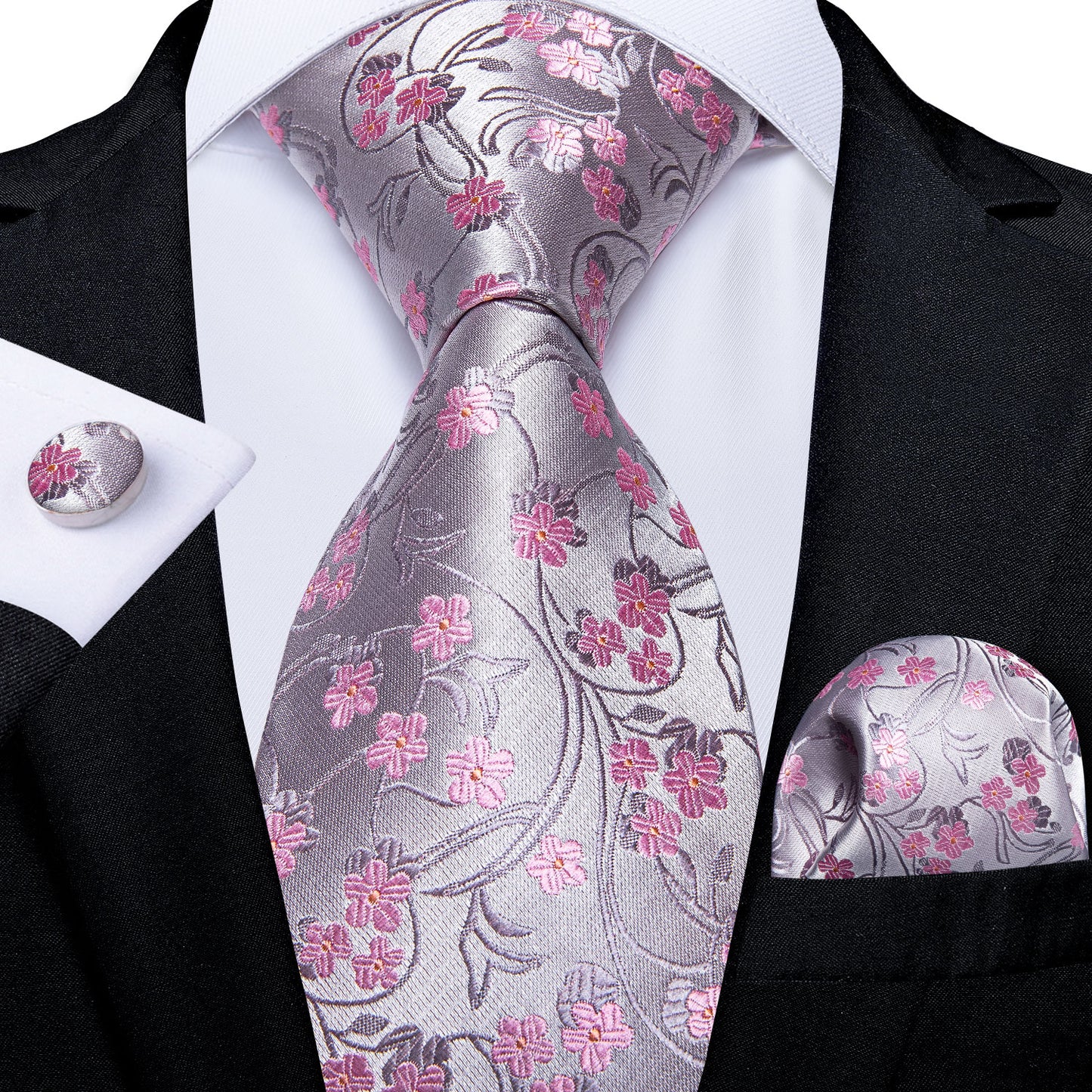 Men Pink Ties