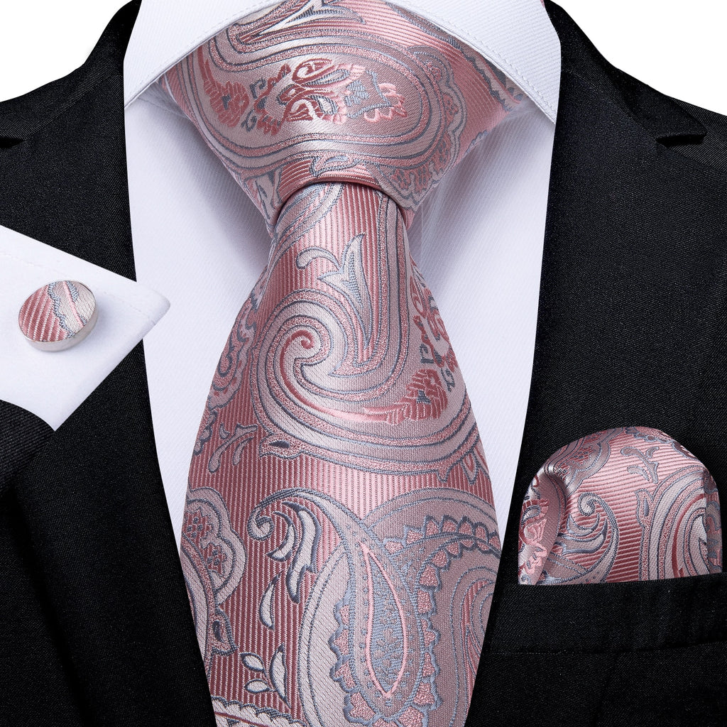 Men Pink Ties