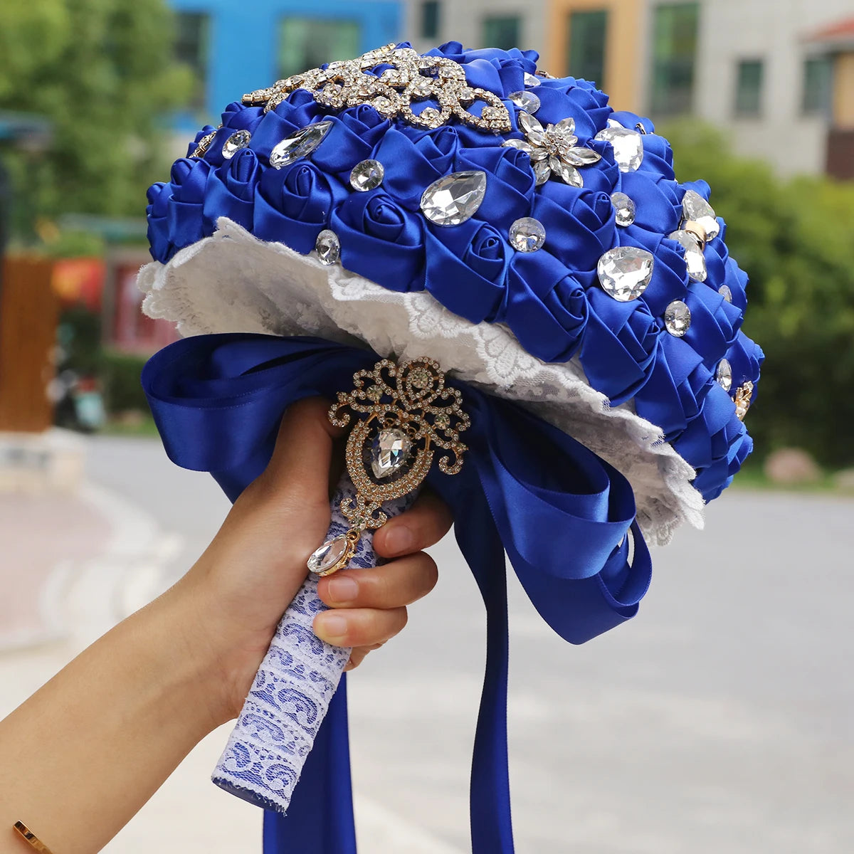 Luxury Royal Blue Bouquet