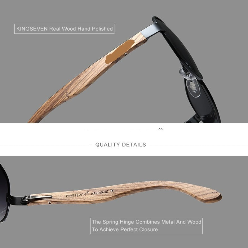 Handmade Wood Sunglasses