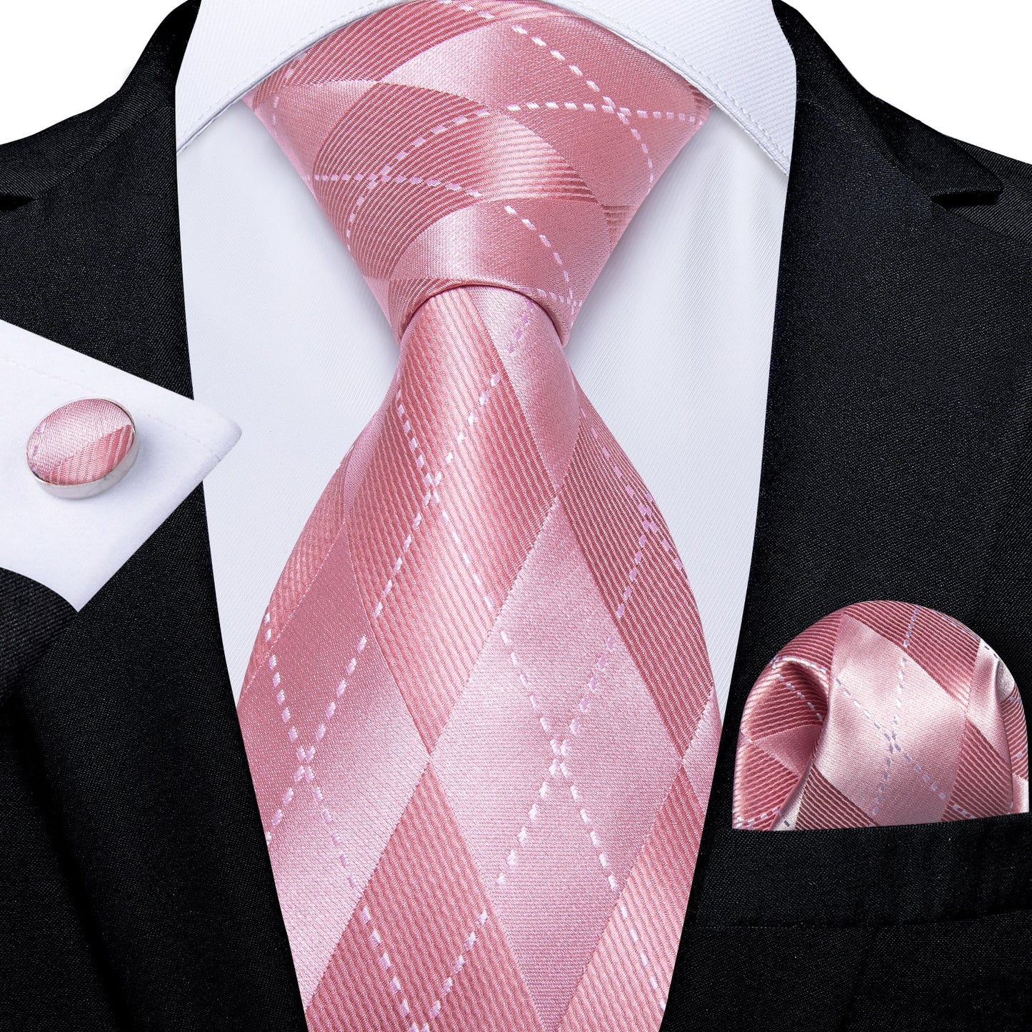 Men Pink Ties