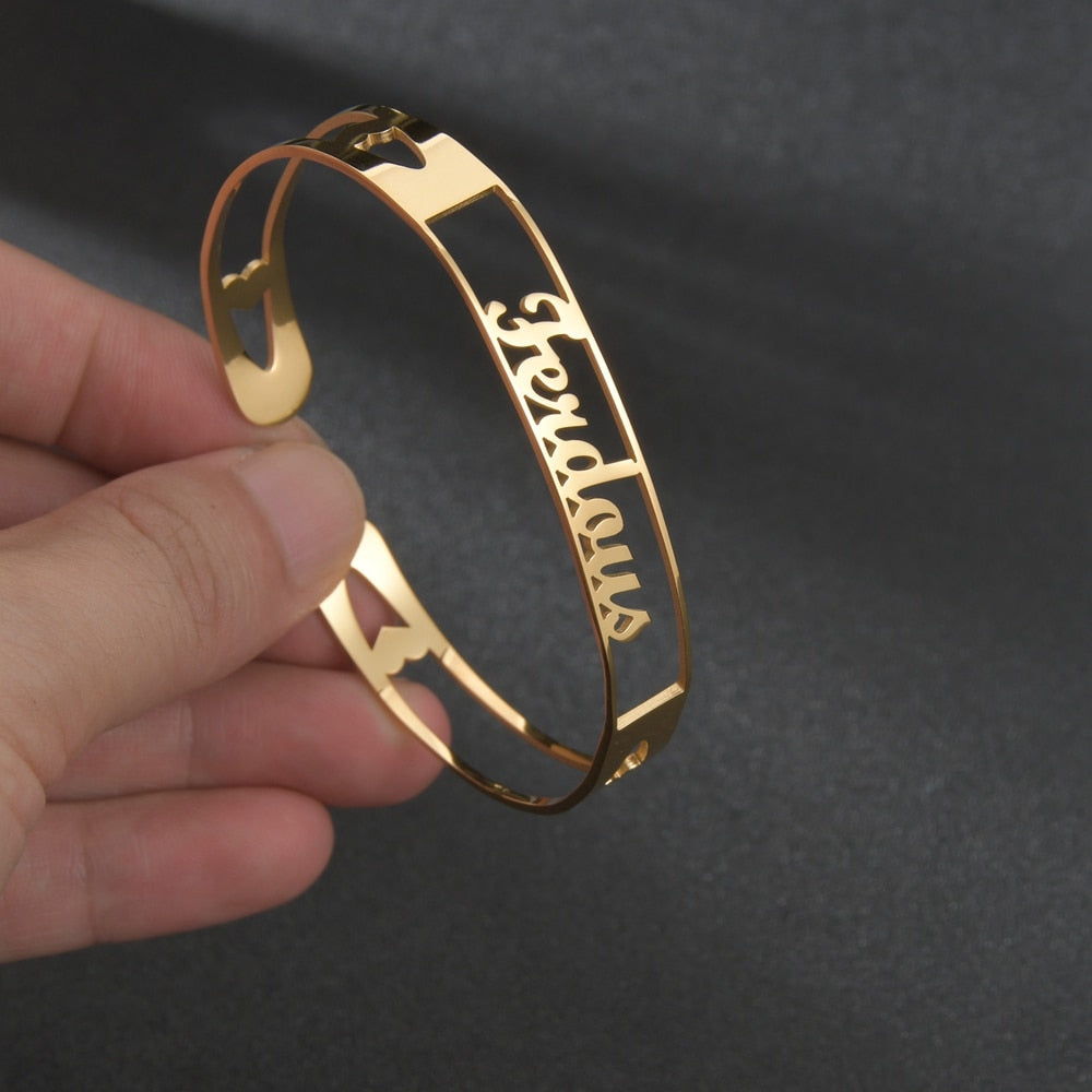 Customized Letter Name Bracelet