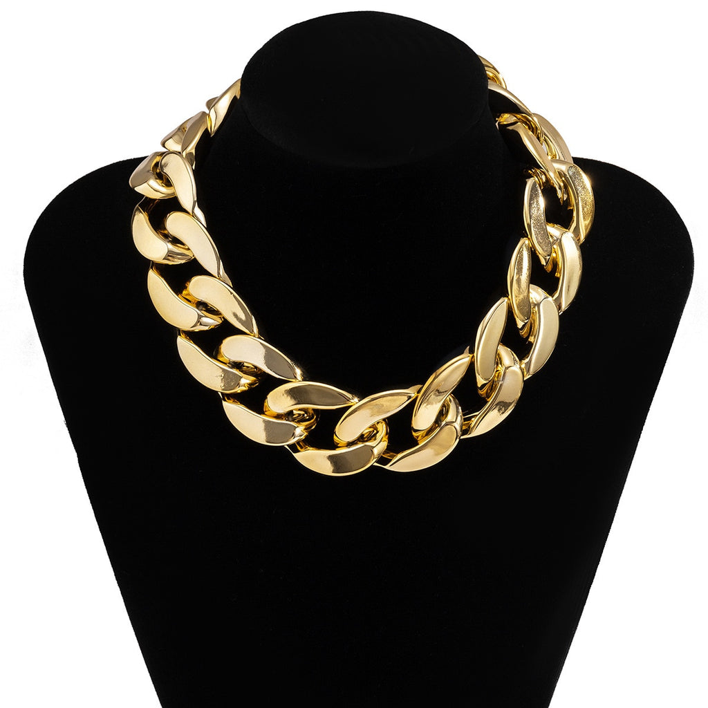 Thick-Chain Fashion Glamour Jewelry
