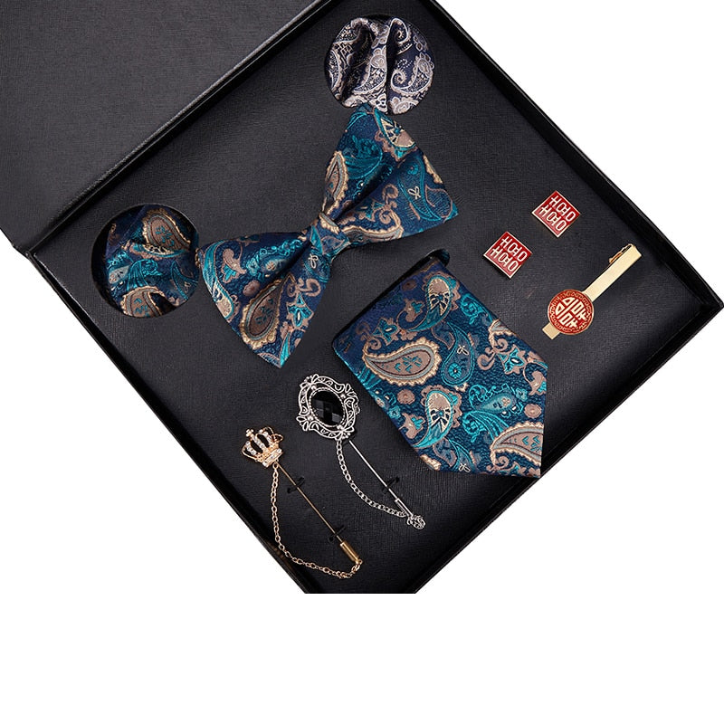 Luxury Gift Box Tie Set