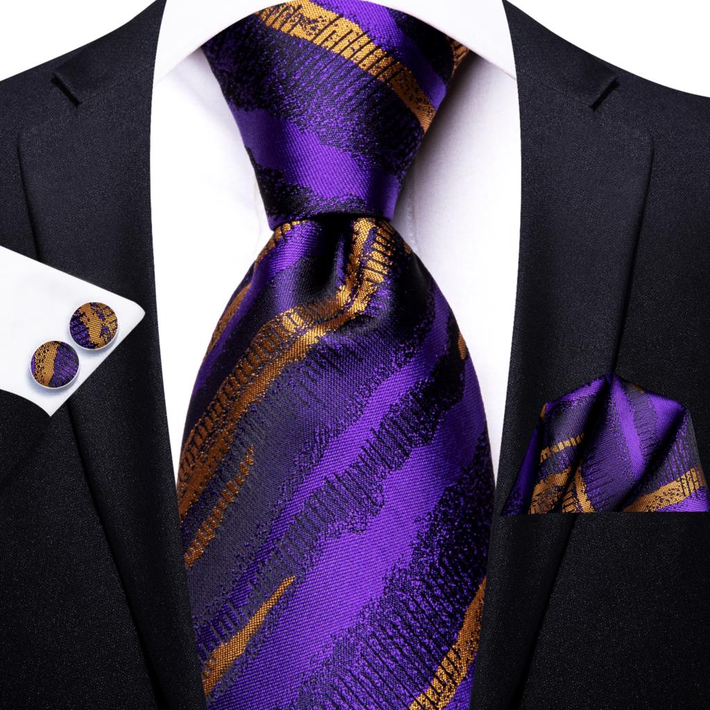 Regal Striped Silk Tie