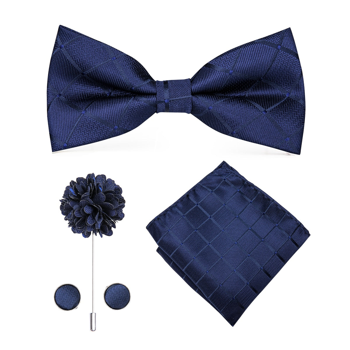 Butterfly Silk Tie Bow Tie Set