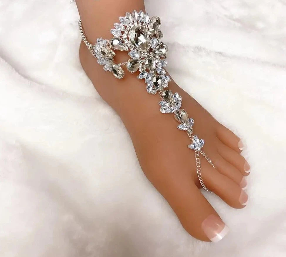 Crystal Bracelet Barefoot Jewelry
