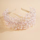 Pearl Crystal Bridal Crown