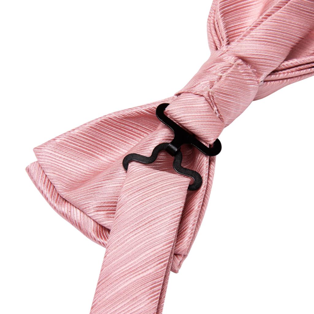 Men's Bowtie Jacquard Bow Tie Set