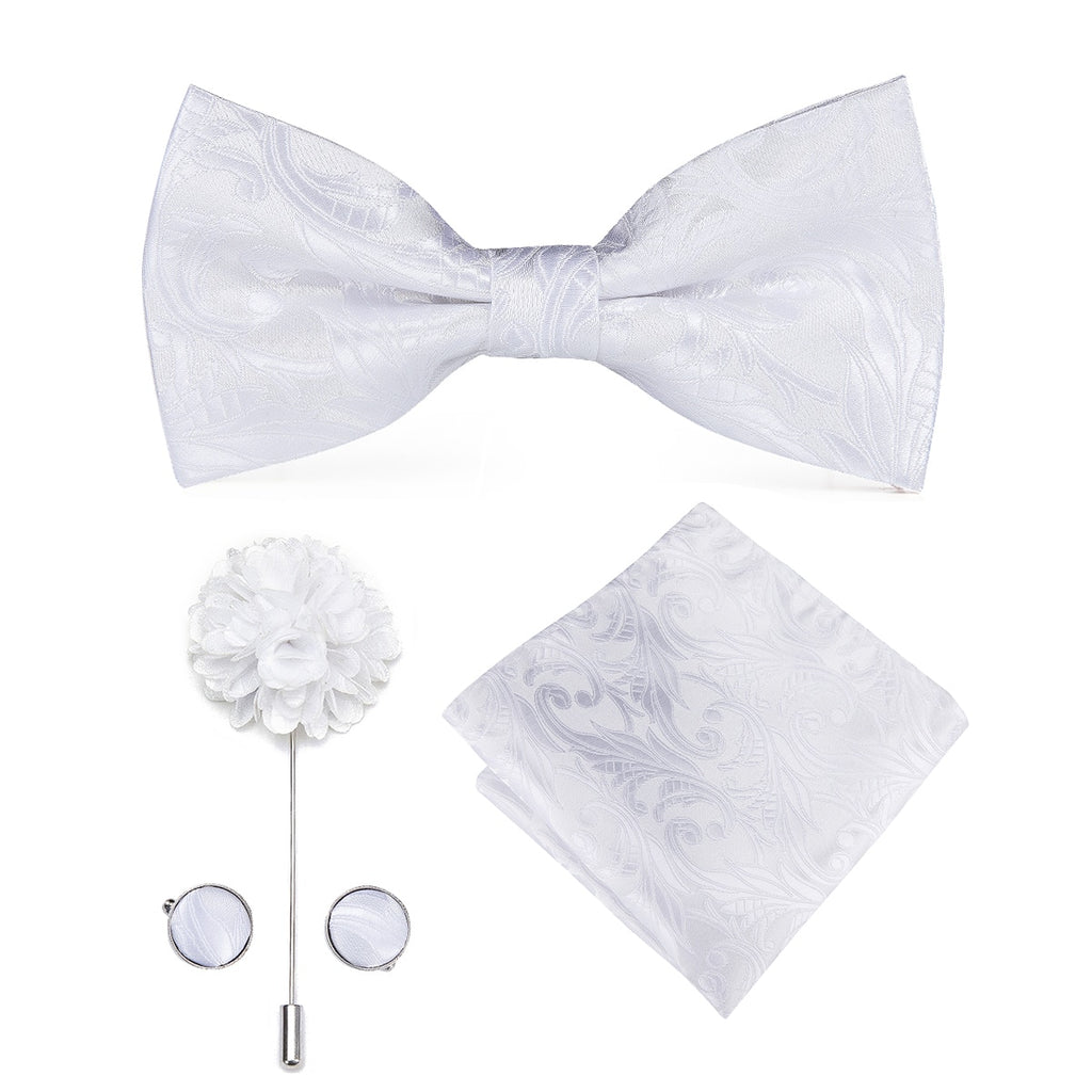 Butterfly Silk Tie Bow Tie Set