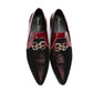 Classic Red Men's Flat Shoes