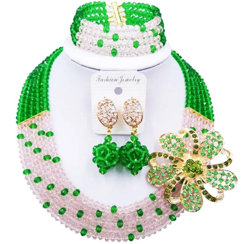 Romantic Nigeria Jewelry Set
