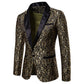 Jacquard Bronzing Blazer Suit