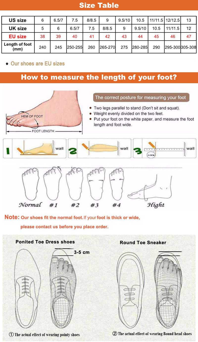 Hand Painted Letter Men Shoes